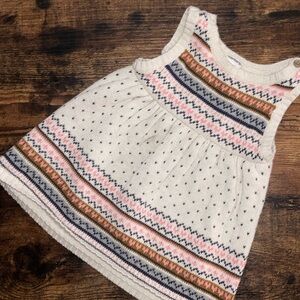 Carters Knit Dress 🌸